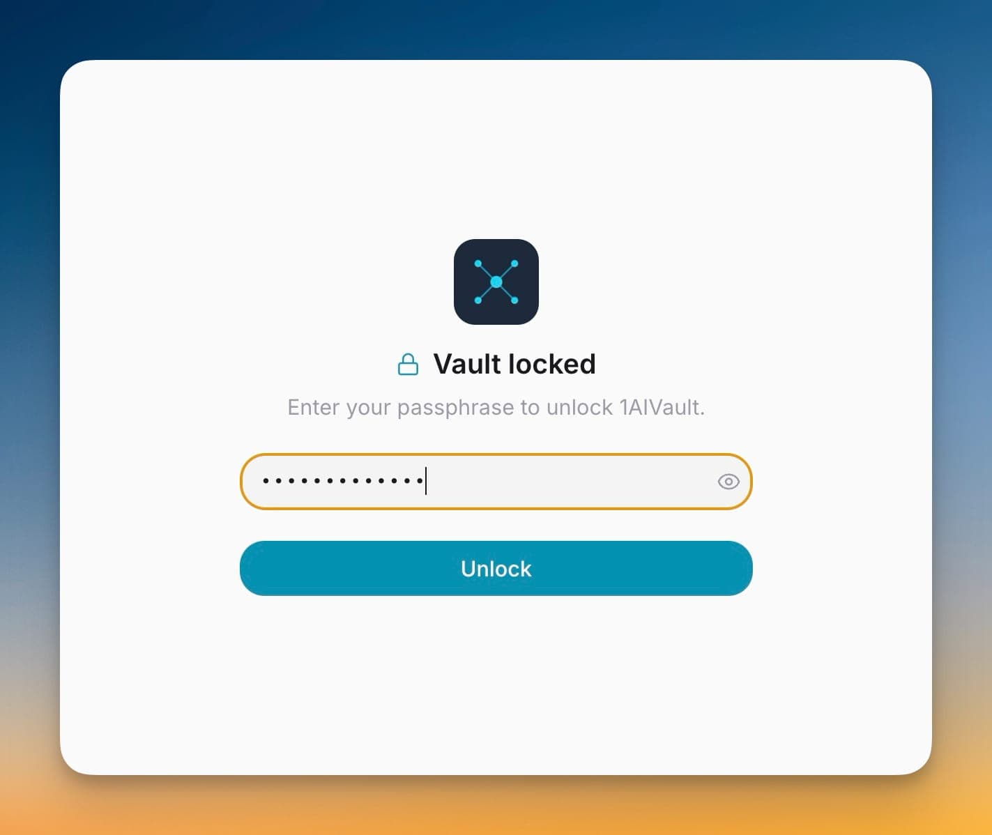Lock Your AI Memory Behind a Passphrase