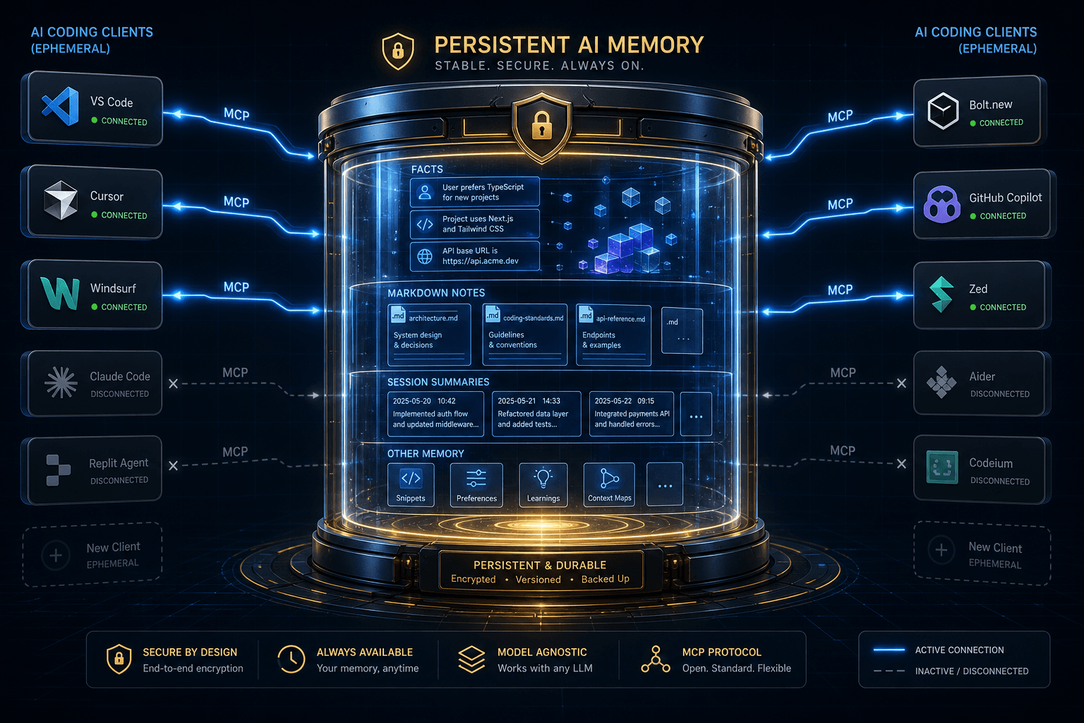 Compressed State and Shared Sessions Are Redefining AI Memory